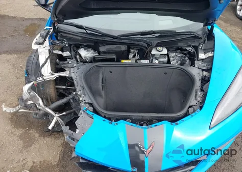 2022 Chevrolet Corvette Stingray Rwd 2Lt from USA, damaged, VIN 1G1YB3D41N5114507